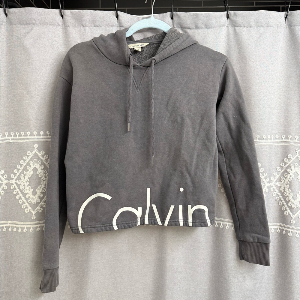 Calvin Klein Charcoal Hoodie